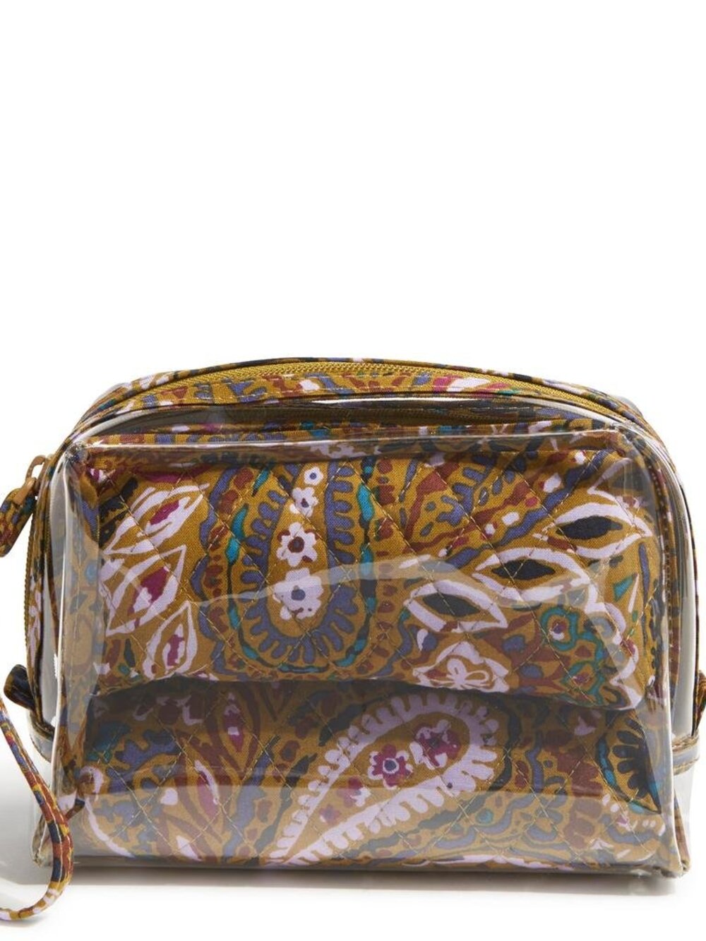 Vera Bradley Outlet Clear 3-Piece Cosmetic Set in Buta Spray